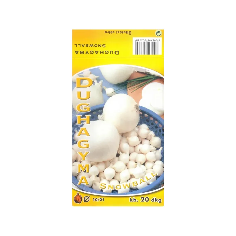 Arpagic Ceapa alba Snowball 20 dkg, marime 8/21
