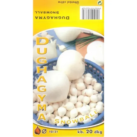 Arpagic Ceapa alba Snowball 20 dkg, marime 8/21