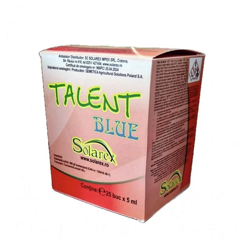 Talent Blue 5 ml – Insecticid sistemic pentru combaterea afidelor și tripsilor