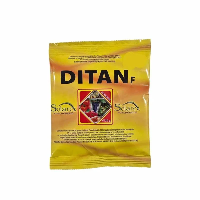 Ditan F Folpet 800 g/kg 20 g – Fungicid de contact și sistemic