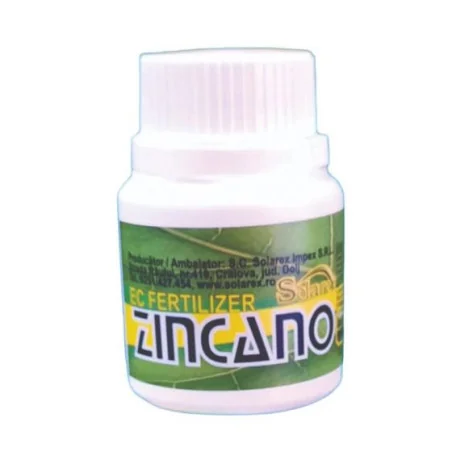 Zincano 33 ml – Microelemente Zinc & Molibden pentru activarea metabolismului plantelor și sporirea rezistenței la dăunători