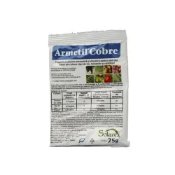 Armetil Cobre 25 g – Fungicid sistemic și de contact pentru combaterea manei la cartof, tomate și viță-de-vie