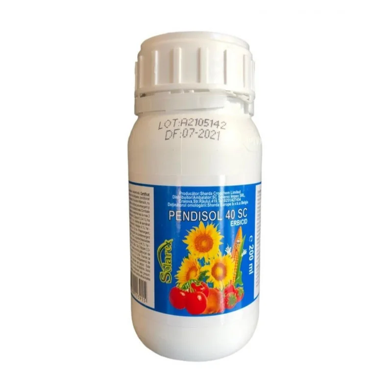 Pendisol 40 SC 200 ml – Erbicid preemergent și postemergent pentru combaterea buruienilor monocotiledonate și dicotiledonate