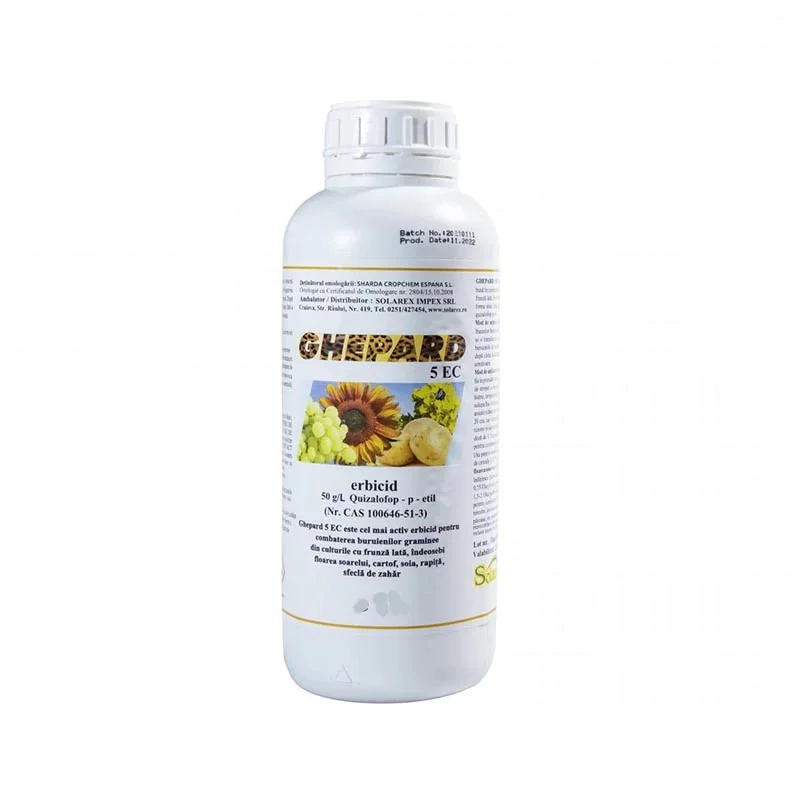 Ghepard 05 EC 500 ml – Erbicid selectiv sistemic pentru combaterea buruienilor monocotiledonate