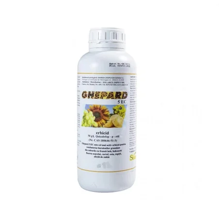 Ghepard 05 EC 500 ml – Erbicid selectiv sistemic pentru combaterea buruienilor monocotiledonate