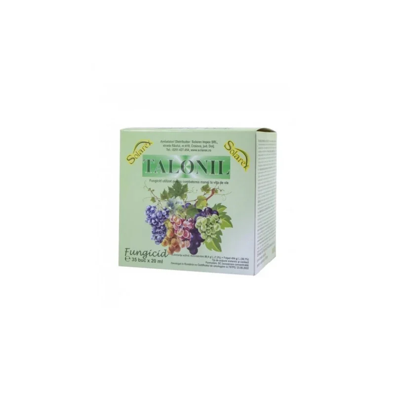 Talonil 20 ml – Fungicid de contact cu clorotalonil pentru combaterea manei și pătării frunzelor