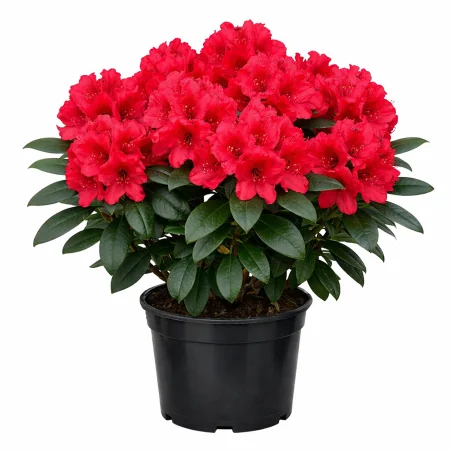 Rhododendron ‘Red Jack’ 5L — Rododendron Roșu cu Flori Mari | Arbust Ornamental pentru Grădină și Ghiveci