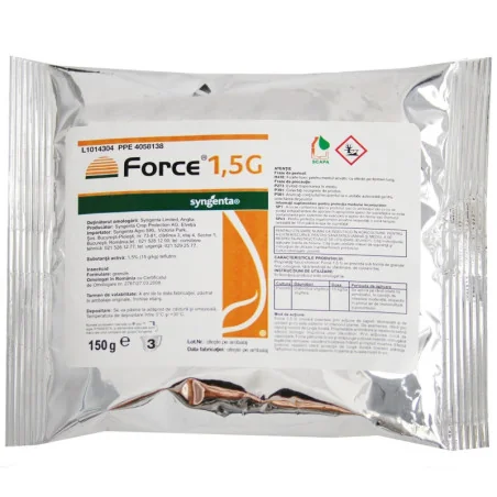 Insecticid Force 1,5 G - Plantmaster - Maestrul Culturii Tale
