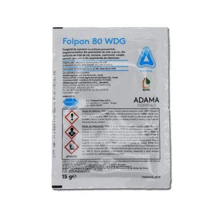 Fungicid Folpan 80 WDG - Plantmaster - Maestrul Culturii Tale