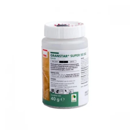Erbicid sistemic efect in combaterea buruienilor cu frunza lata din culturile de cereale paioase, Granstar Super 50 SG, 40 g