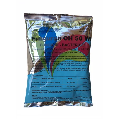 Fungicid Funguran OH 50 WP - Plantmaster - Maestrul Culturii Tale