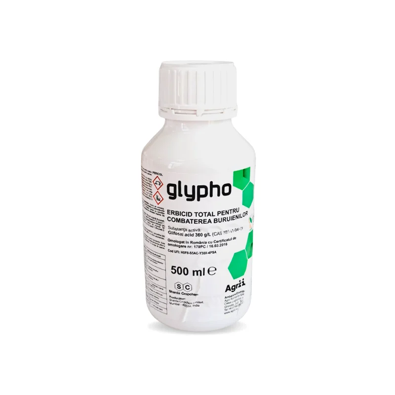 Erbicid Total Glypho 1 L - Plantmaster - Maestrul Culturii Tale