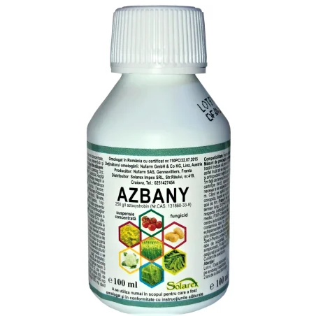 Fungicid Sistemic Azbany 250 SC - Plantmaster - Maestrul Culturii Tale