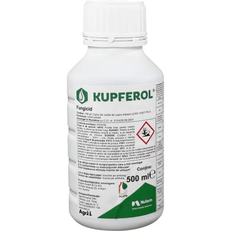 Fungicid Kupferol - Plantmaster - Maestrul Culturii Tale