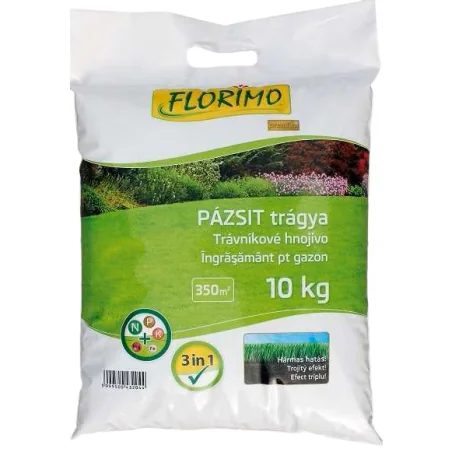 Îngrășământ pentru gazon 3 in 1 FLORIMO - Plantmaster - Maestrul Culturii Tale