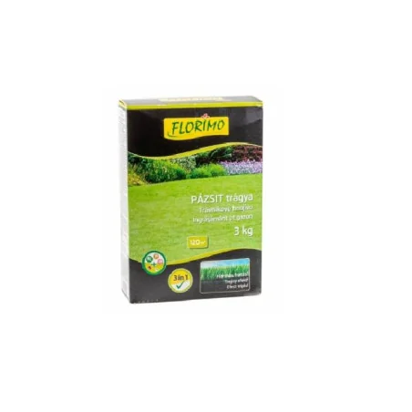Îngrășământ pentru gazon 3 in 1 FLORIMO - Plantmaster - Maestrul Culturii Tale