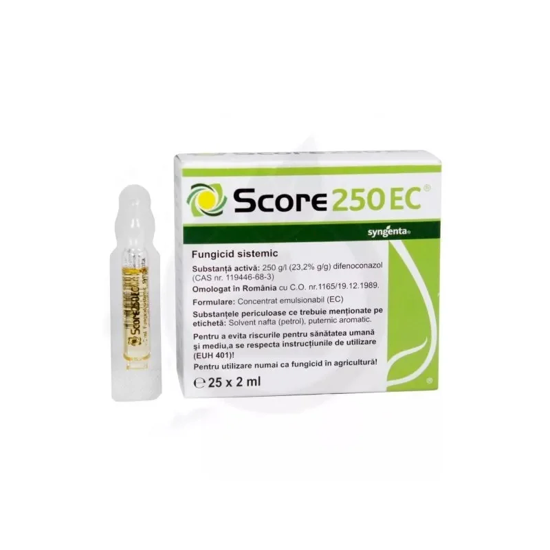 Fungicid Score 250 EC - Plantmaster - Maestrul Culturii Tale
