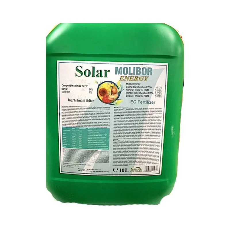 Fertilizant Solar Molibor Energy 10 L