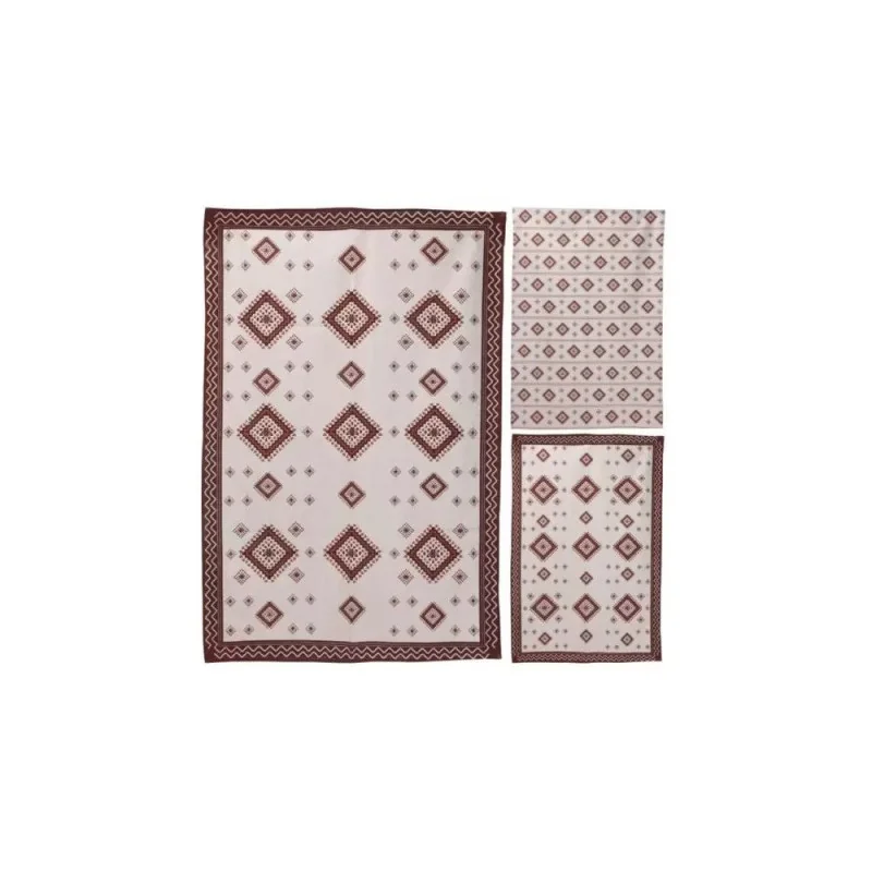 Covor din 80% bumbac pentru exterior 120 X 180 Cm - romb mic