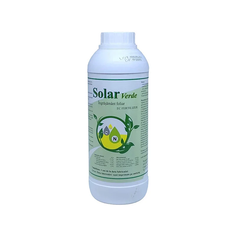 Ingrasamant lichid Solar Verde 1 L