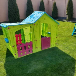 Căsuță de joacă grădină Keter Magic Villa Verde | Turcoaz