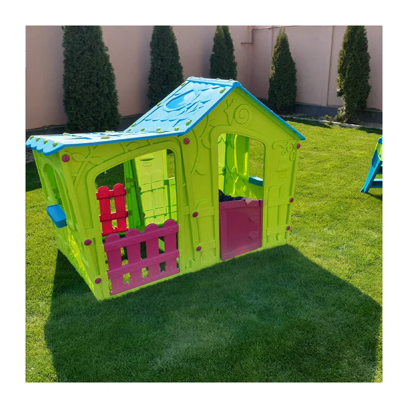 Căsuță de joacă grădină Keter Magic Villa Verde | Turcoaz