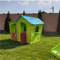 Căsuță de joacă grădină Keter Magic Villa Verde | Turcoaz