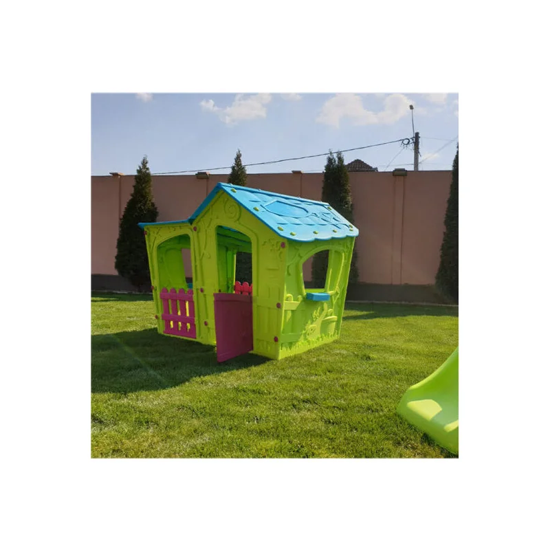 Căsuță de joacă grădină Keter Magic Villa Verde | Turcoaz