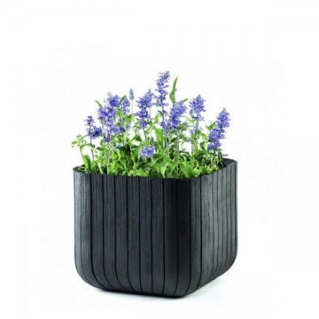 Ghiveci de flori pentru grădină sau terasă Keter Cube L