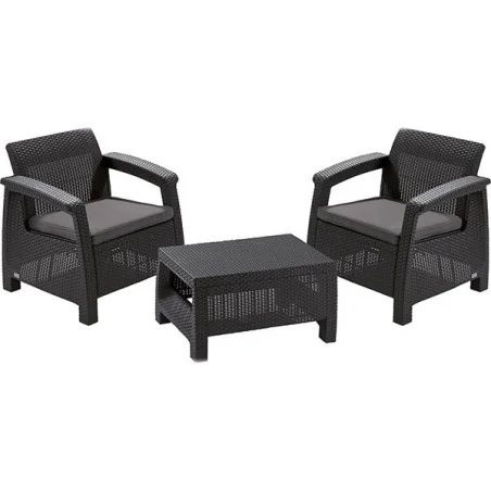 Set mobilier gradina Urban Duo - Grafit