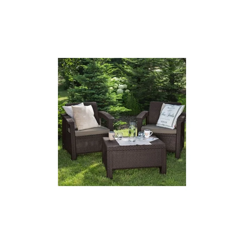 Set mobilier grădină Urban Duo - Maro