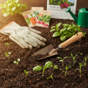 Ce se plantează în grădină în luna martie – ghid complet