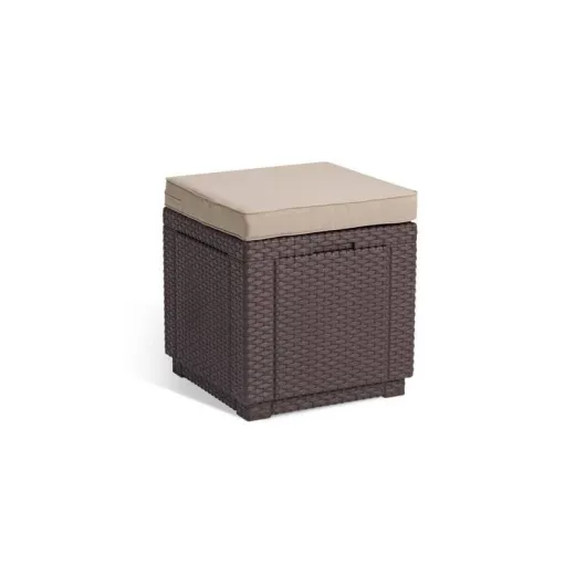 Scaun de gădina Brown Cube - maro