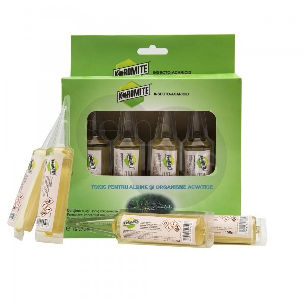 Insecticid acaricid Koromite - 50 ml, Mitsui Chemicals, Mar, Castraveti, Vita de vie