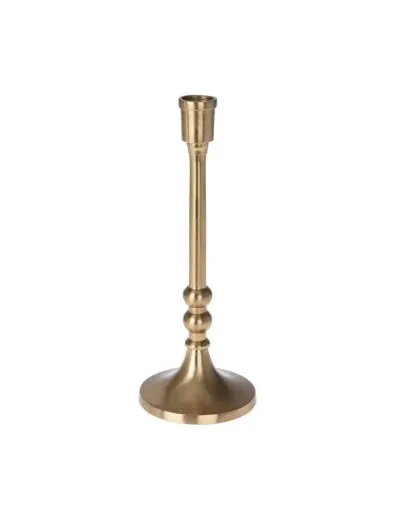 Suport pentru lumanari elegant auriu 23 cm