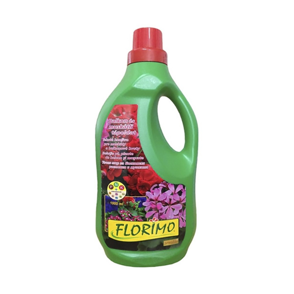 Solutie nutritiva pentru plante de balcon si muscate, Florimo 1L