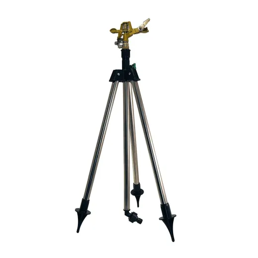 Aspersor polsatoriu zincat, cu trepied telescopic Stend Pro