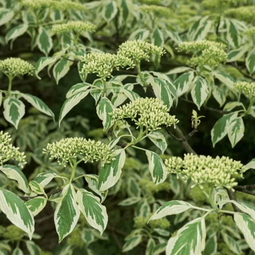 Cornus stolonifera White Gold – Corn cu frunze în două culori