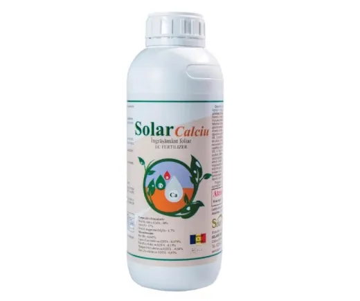 Solar Calciu – Îngrășământ foliar lichid cu Calciu și Magneziu 1L
