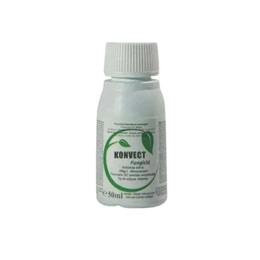 Konvekt Difenoconazol 50 ml – Fungicid sistemic pentru combaterea bolilor fungice la cereale, viță-de-vie și pomi fructiferi