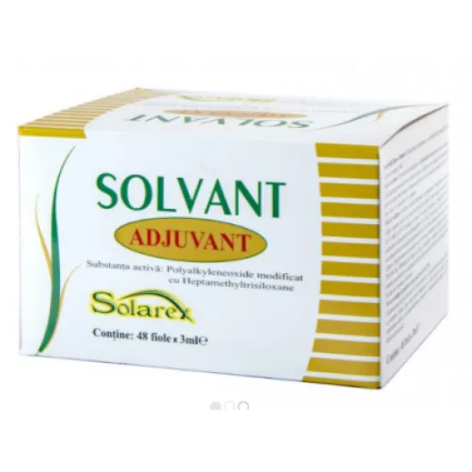 Solvant 3 ml – Adjuvant pentru îmbunătățirea aderenței și eficienței tratamentelor fitosanitare