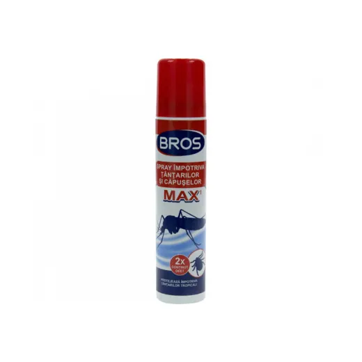 Spray Bros impotriva tantarilor si capuselor, 90 ml