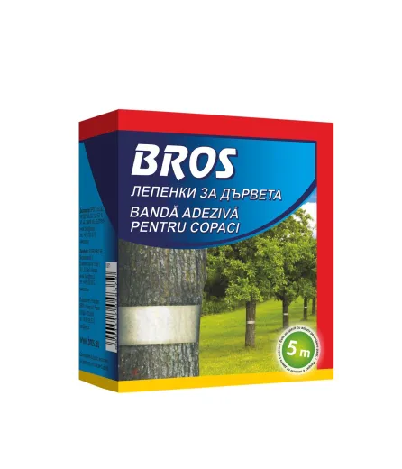Banda adeziva pentru copaci, Bros, 5 m