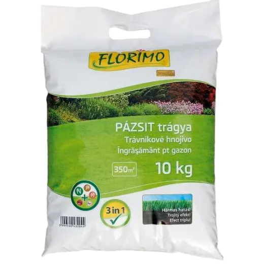 Îngrășământ pentru gazon 3 in 1 FLORIMO 10 kg