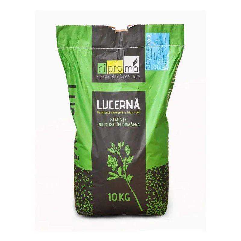 Semințe de Lucernă Ileana Netratată, Sac 10 kg | Plantmaster