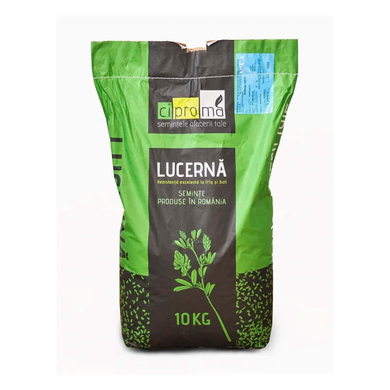 Semințe de Lucernă Ileana Netratată, Sac 10 kg | Plantmaster