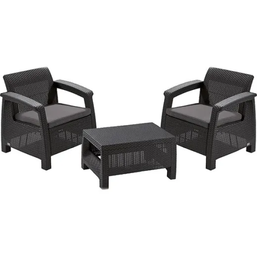 Set mobilier gradina Urban Duo - Grafit